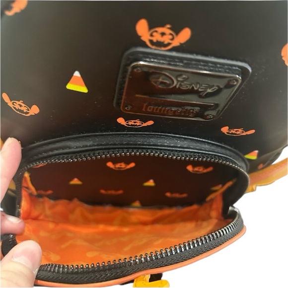 Loungefly Stitch Candy Corn Halloween Mini Backpack - Picture 7 of 8